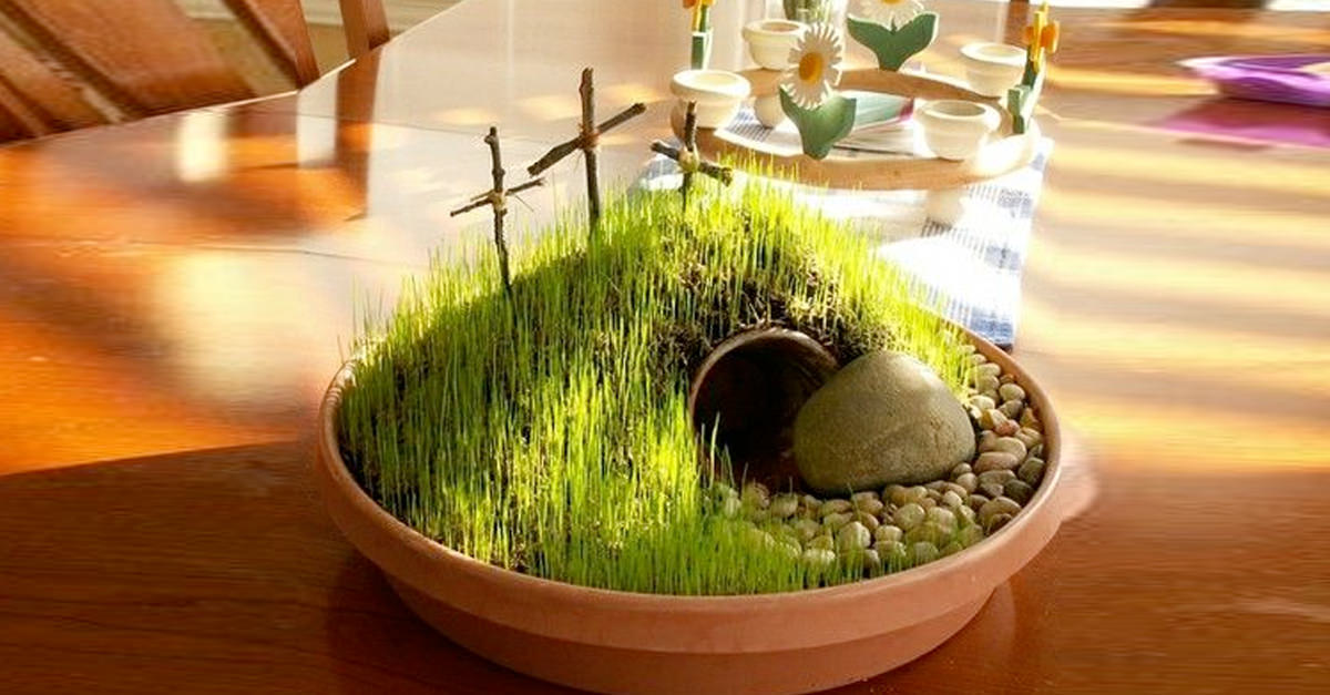 Construye tu mini jardín de resurrección ¡Es muy fácil!