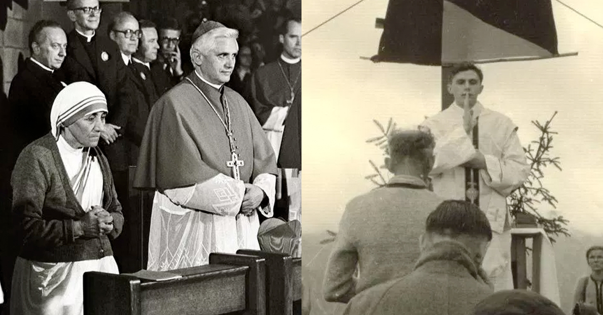 Estas son las 20 fotos que nunca habías visto de Benedicto XVI