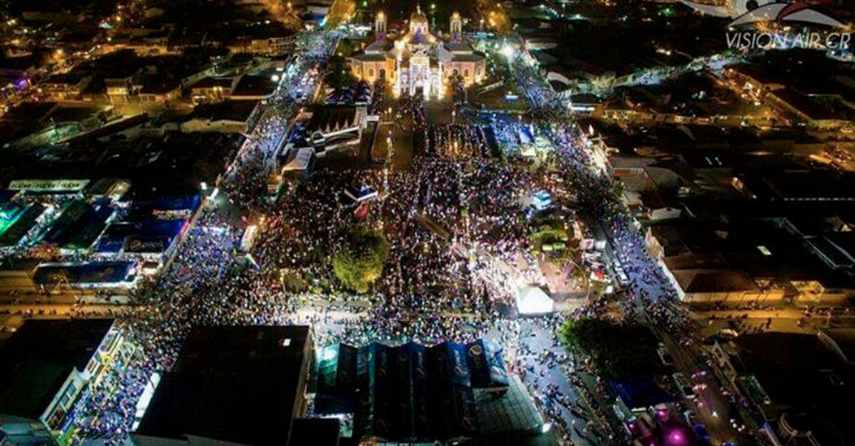 Conoce la multitudinal peregrinación a la Basílica de los Ángeles en Costa Rica