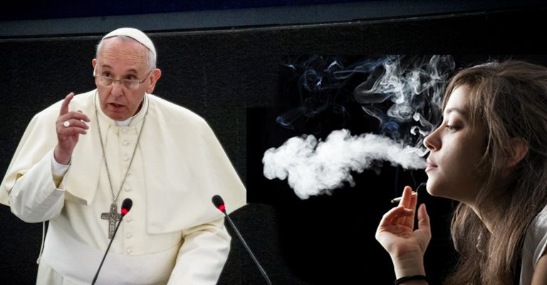 ¡El Vaticano sin cigarros! El papa promueve nueva iniciativa.
